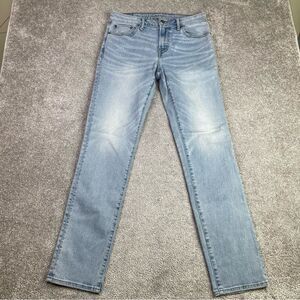 American Eagle Air Flex Jeans Mens 32X32 Blue Slim Straight Mid-Rise Light Wash